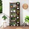 Costway 1/2 PCS 6-tier Bookshelf Tall Display Shelf with 11 Open Shelves 2 Anti-tipping Kits Black/Natural/White
